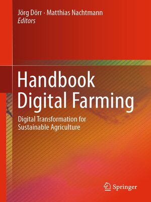 cover image of Handbook Digital Farming